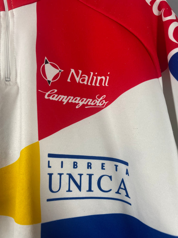 Maillot vélo vintage Banesto Nalini Liberta Unica