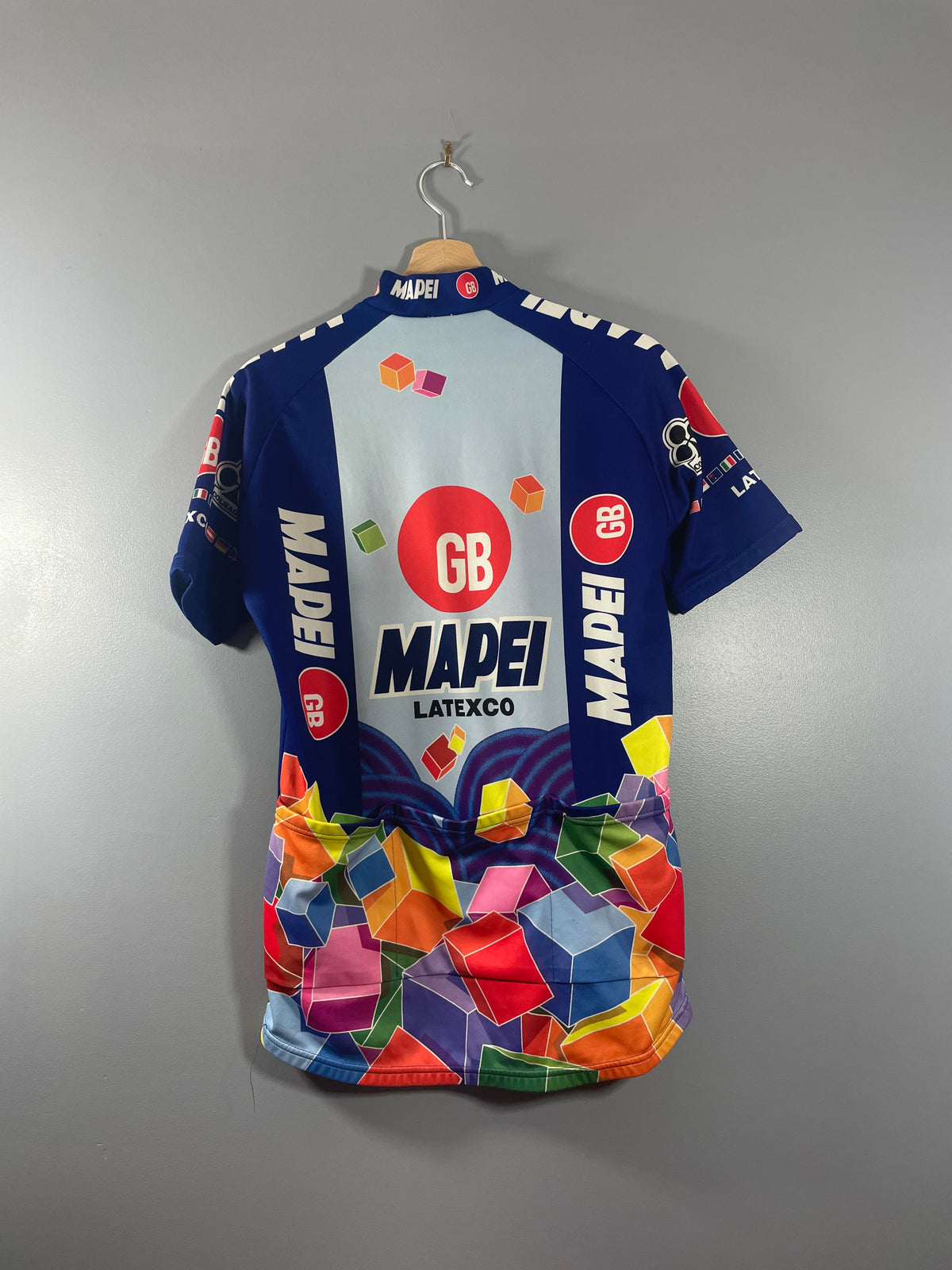 Maillot vélo vintage Mapei Latexco sportful colnago