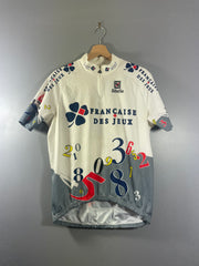 Maillot vélo vintage FDJ Sibille Française des jeux