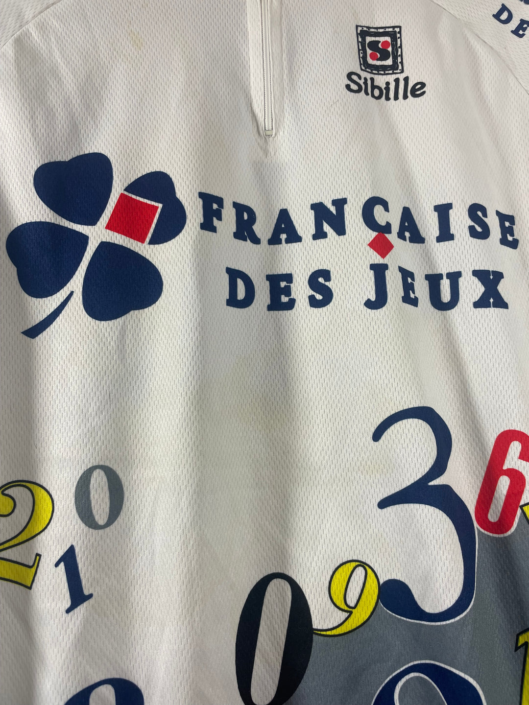Veste De Cyclisme FDJ Française Des Jeux Taille XL - Marque B'Twin, Occasion