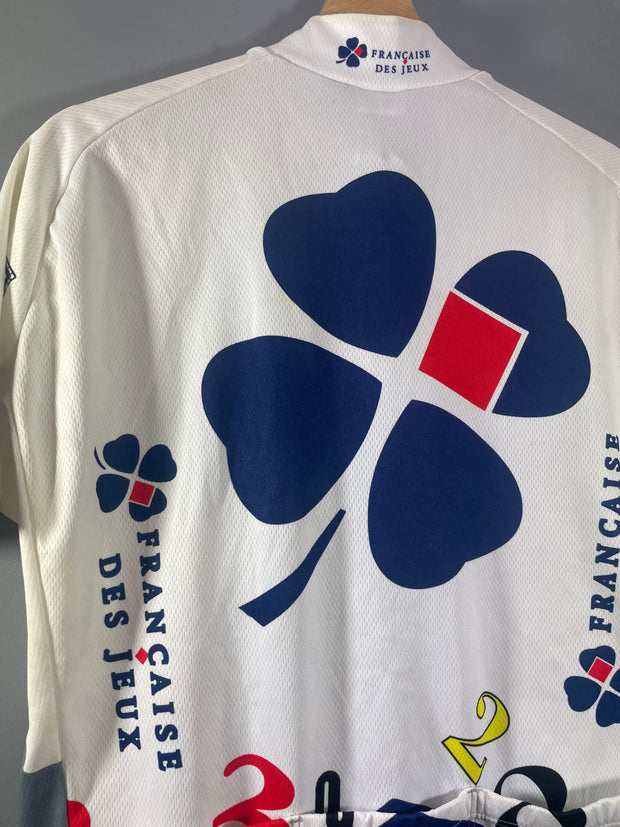 Maillot vélo vintage FDJ Sibille Française des jeux