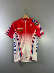 Maillot vélo vintage Equipe de France Look Mavic Adidas MMA