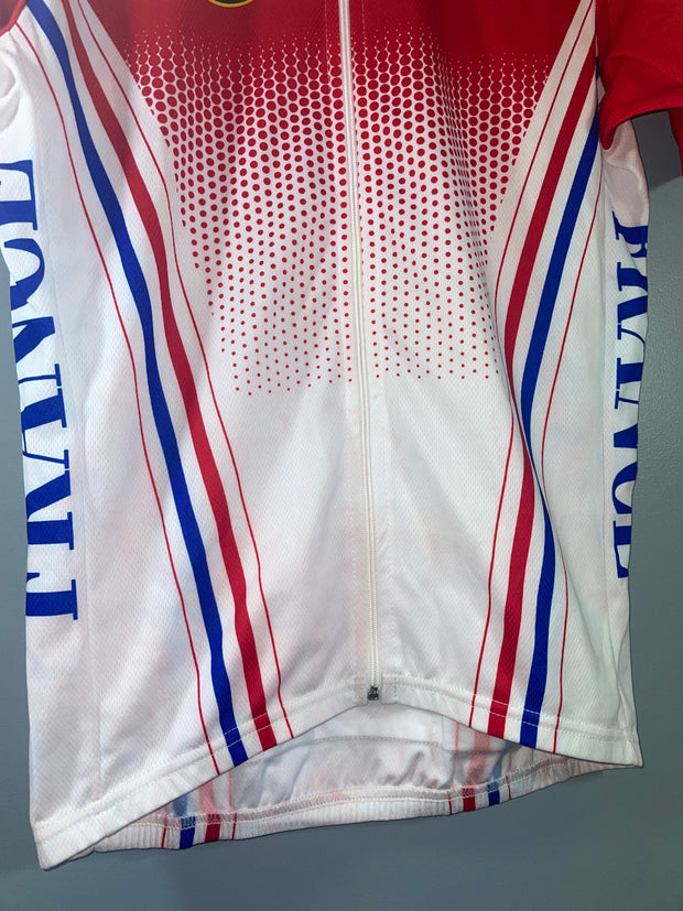 Maillot vélo vintage Equipe de France Look Mavic Adidas MMA