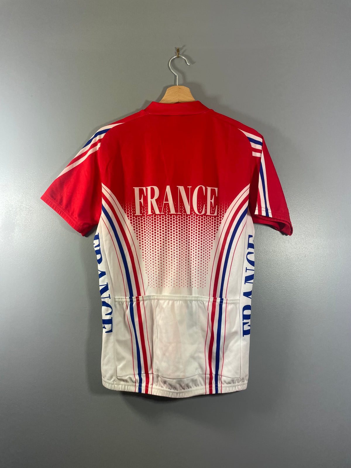 Maillot vélo vintage Equipe de France Look Mavic Adidas MMA