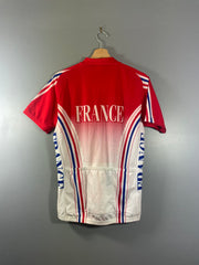 Maillot vélo vintage Equipe de France Look Mavic Adidas MMA