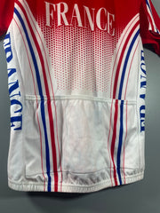 Maillot vélo vintage Equipe de France Look Mavic Adidas MMA