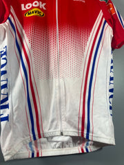 Maillot vélo vintage Equipe de France Look Mavic Adidas MMA