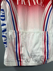 Maillot vélo vintage Equipe de France Look Mavic Adidas MMA