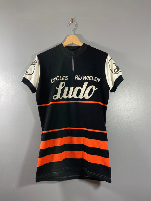 Maillot vélo vintage Cycles Rijwielsen Ludo