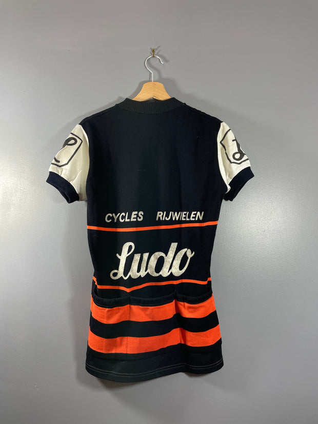 Maillot vélo vintage Cycles Rijwielsen Ludo