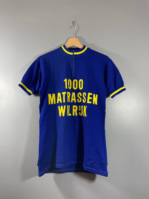 Maillot vélo vintage 1000 Matrassen Wilruk