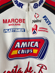 Maillot vélo vintage Nalini Fair Amica Chips Marobe costa de almeria