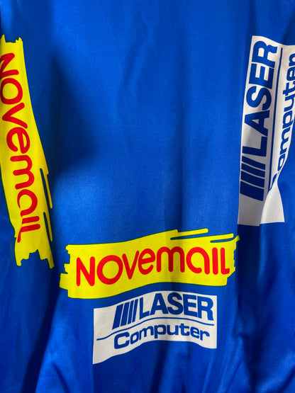Maillot vélo vintage Novemail Biemme Laser computer Histor