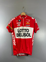 Maillot vélo vintage team lotto Belisol Vermarc Joker +