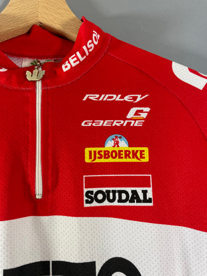 Maillot vélo vintage team lotto Belisol Vermarc Joker +