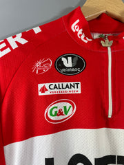 Maillot vélo vintage team lotto Belisol Vermarc Joker +