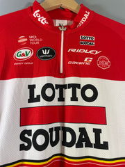 Maillot vélo vintage team lotto Soudal Vermarc