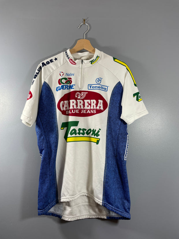 Maillot vélo vintage Nalini Carrera Tassoni Gaerne