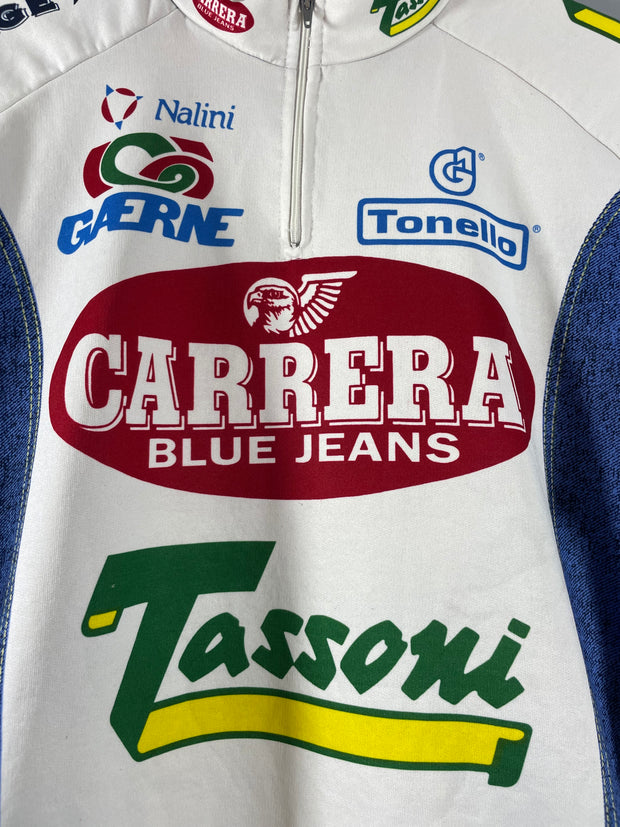 Maillot vélo vintage Nalini Carrera Tassoni Gaerne