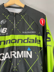 Maillot vélo vintage Cannondlae Garmin New Balance