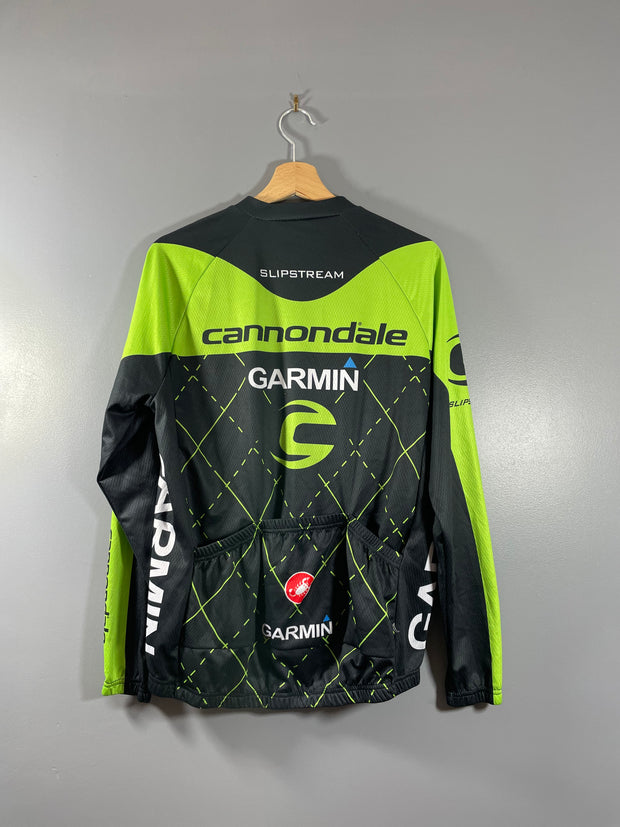 Maillot vélo vintage Cannondlae Garmin New Balance