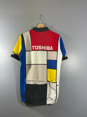 Maillot vélo vintage Toshiba SMS Santini LOOK