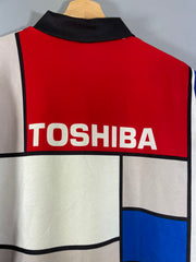 Maillot vélo vintage Toshiba SMS Santini LOOK