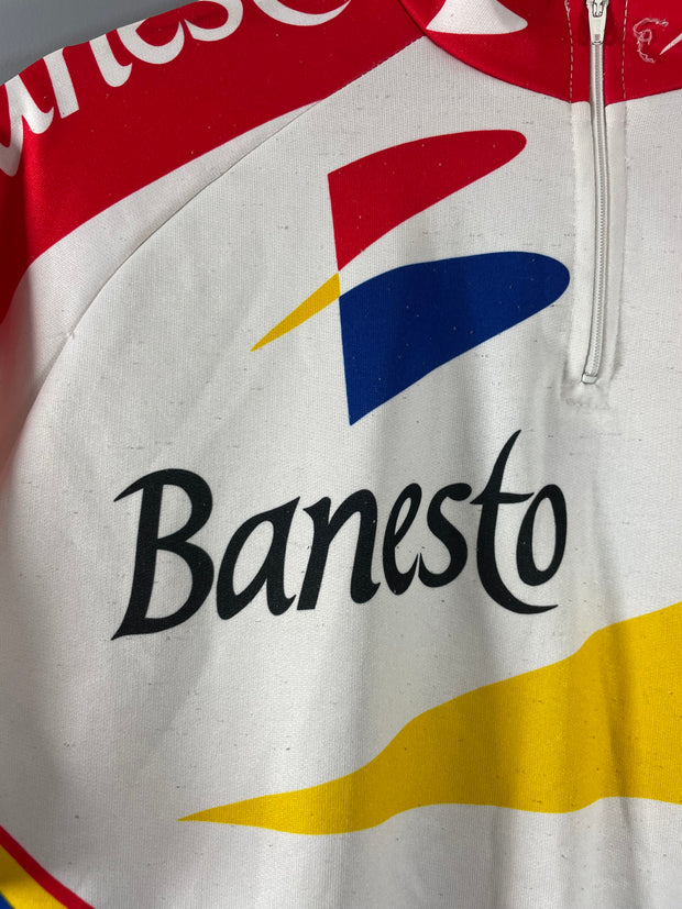 Maillot vélo vintage Banesto Nalini Liberta Unica