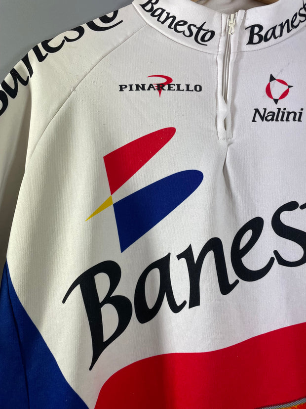 Maillot vélo vintage Banesto Nalini