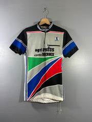 Maillot vélo vintage Sibille Agri-Pneus cycles Decroix