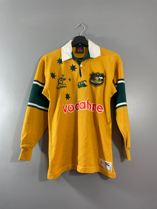 Maillot rugby vintage Australie Canterbury Vodafone