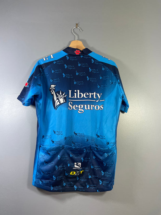 Maillot vélo cyclisme vintage Liberty seguros Giordana Wurth