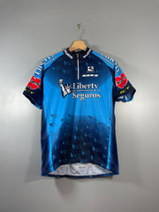 Maillot vélo cyclisme vintage Liberty seguros Giordana Wurth