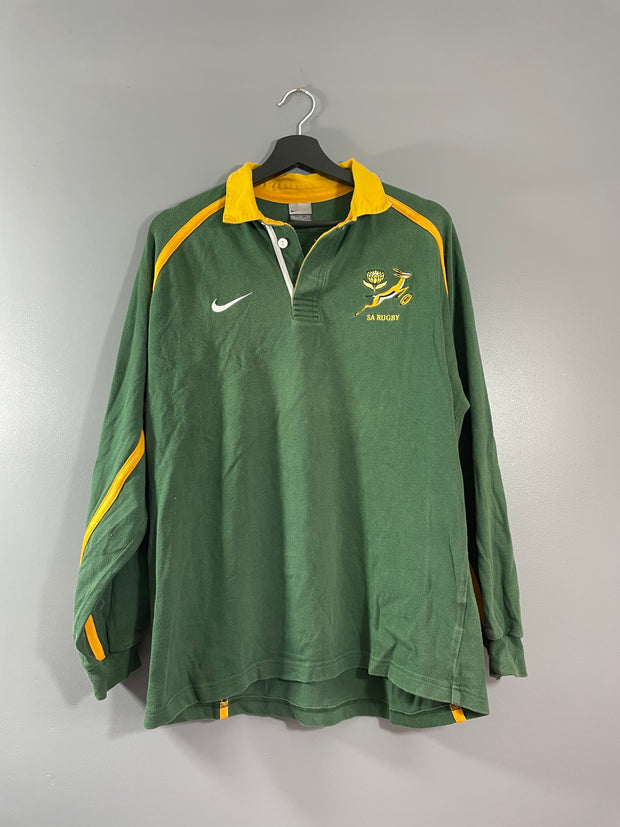 Maillot rugby vintage Afrique du Sud Nike