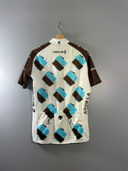 Maillot cycliste vintage AG2R LA MONDIALE Descente Focus