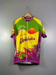 Maillot vélo cyclisme vintage l'Ardéchoise GSG