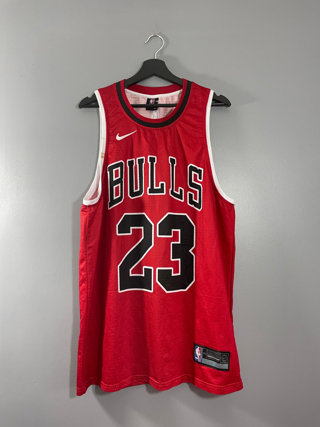 Maillot basket vintage Chicago Bulls 23 Jordan Nike The Sport Nuggets