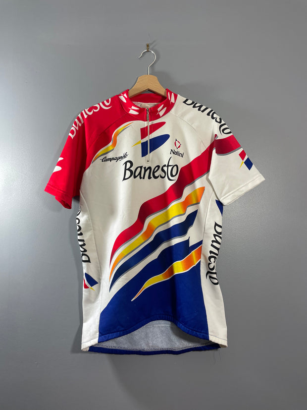 Maillot cycliste vintage Banesto Nalini