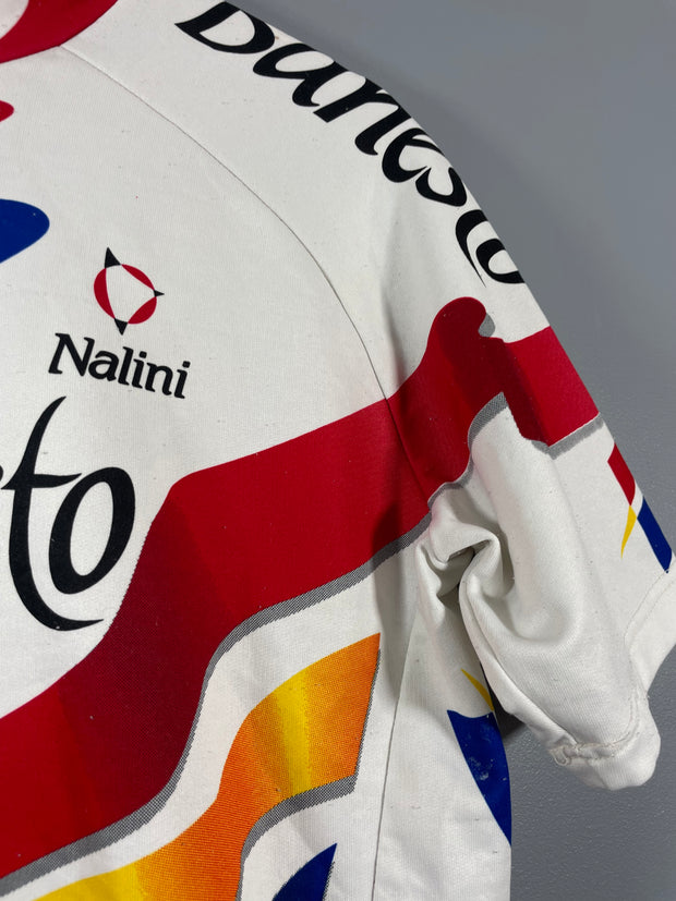 Maillot vélo cyclisme vintage Banesto Nalini