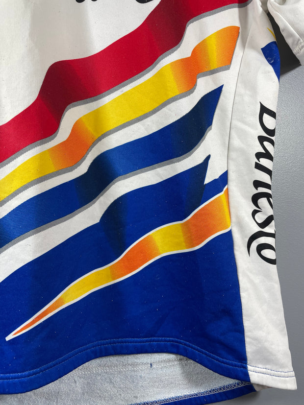 Maillot vélo cyclisme vintage Banesto Nalini