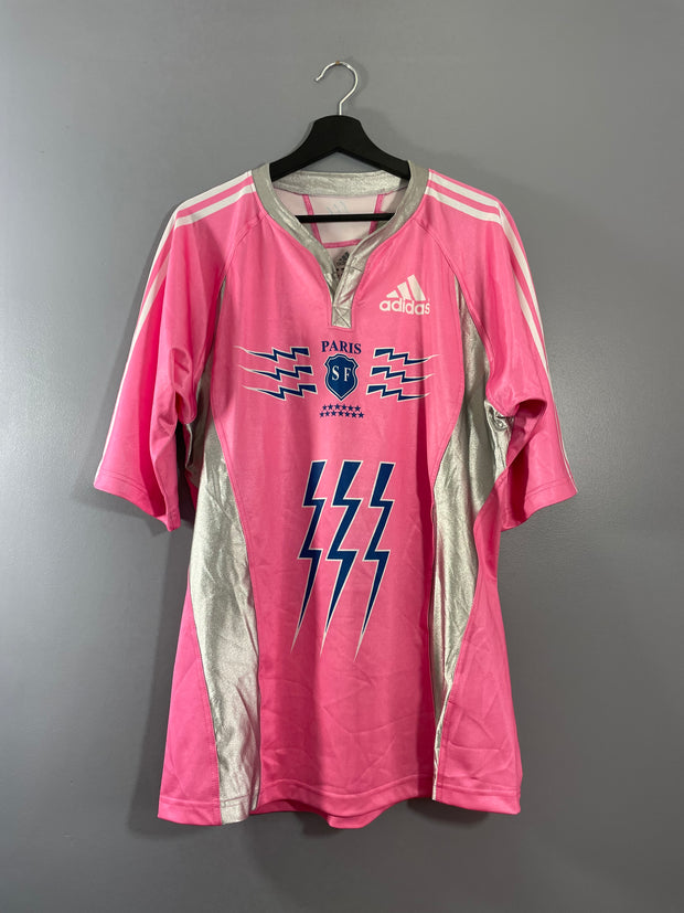 Maillot rugby vintage Stade Français Adidas