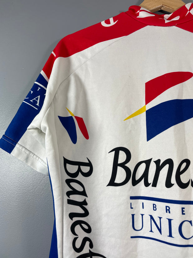 Maillot vélo cyclisme vintage Banesto Nalini Liberta Unica