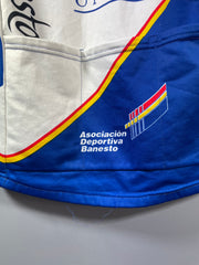 Maillot vélo cyclisme vintage Banesto Nalini Liberta Unica