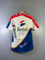 Maillot vélo cyclisme vintage Banesto Nalini Liberta Unica