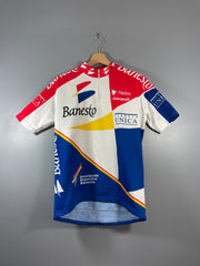 Maillot vélo cyclisme vintage Banesto Nalini Liberta Unica