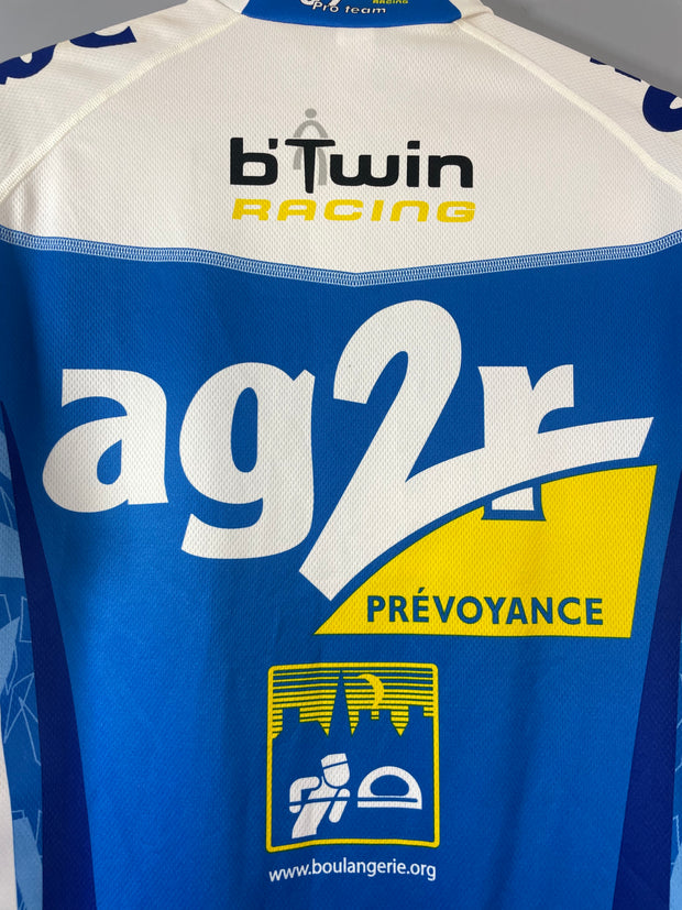 Maillot vélo cyclisme vintage AG2R B'Twin Michelin