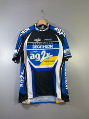 Maillot vélo cyclisme vintage AG2R Conception Decathlon