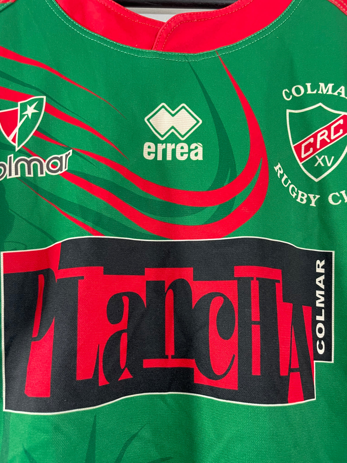 Maillot rugby vintage #13 Colmar Rugby Club Errea