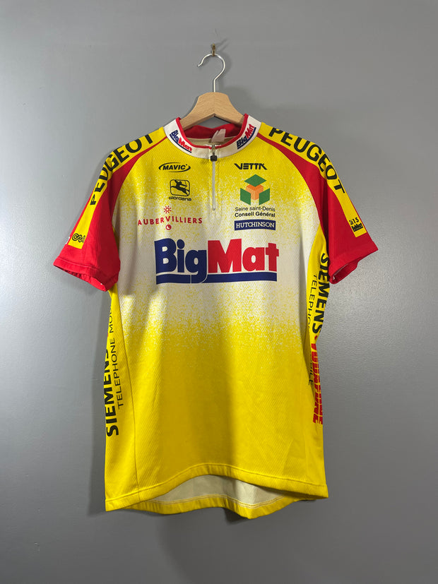 Maillot cycliste vintage Giordana BigMat Samro Peugeot