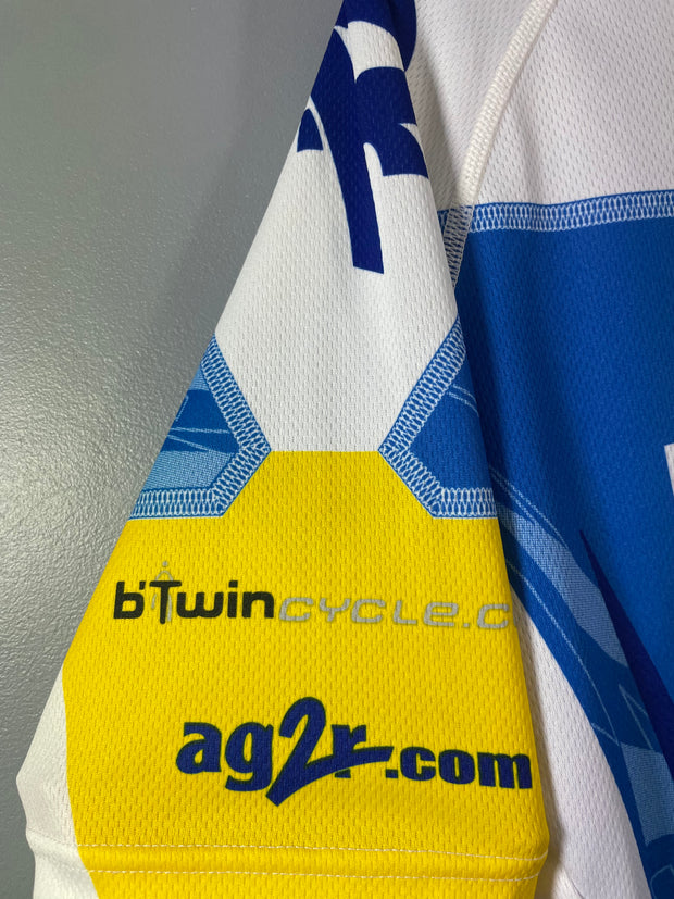 Maillot vélo cyclisme vintage AG2R B'Twin Michelin